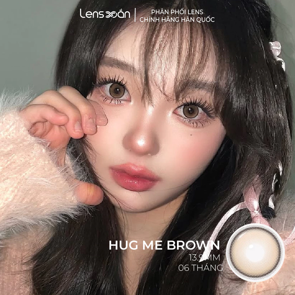 Kính áp tròng cận 6 tháng LENS XOẮN lens tự nhiên giãn tròng có viền trong veo hàn quốc ISHA DEKAME - 2