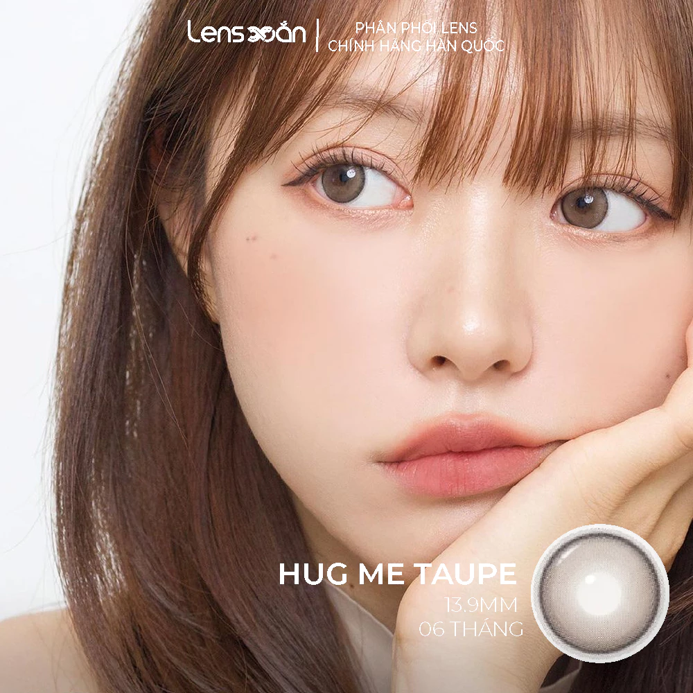 Kính áp tròng cận 6 tháng LENS XOẮN lens tự nhiên giãn tròng có viền trong veo hàn quốc ISHA DEKAME - 5