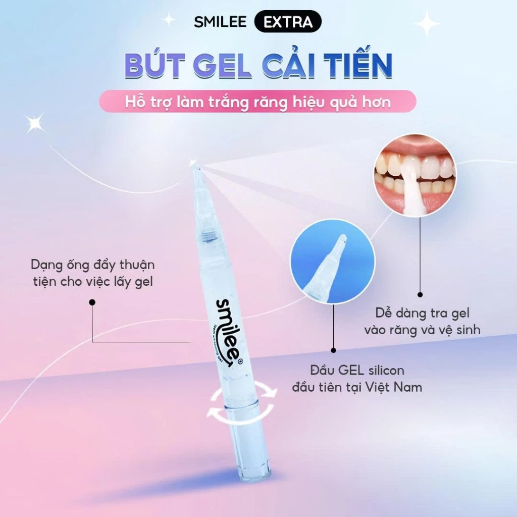 [GIÁ 654K TẠI LIVE SHOP] Trắng răng Smilee Extra, bộ kit làm trắng răng từ 2-6 tone sau một liệu trình. Hàng chính hã - 5