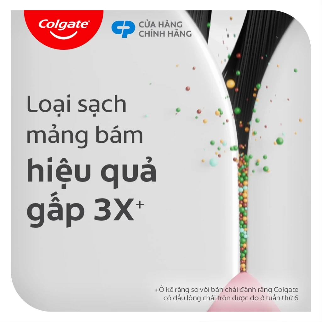 Bộ 5 Bàn chải Colgate SlimSoft Charcoal than hoạt tính kháng khuẩn siêu mềm mảnh - 4