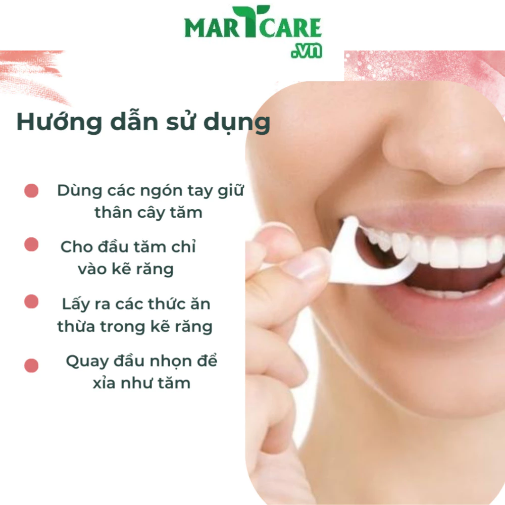 [BỊCH 50C-90C] Tăm Chỉ Nha Khoa Okamura Nhật Bản, Tăm Chỉ Kẽ Răng, Xỉa Răng Làm Sạch An Toàn - 2