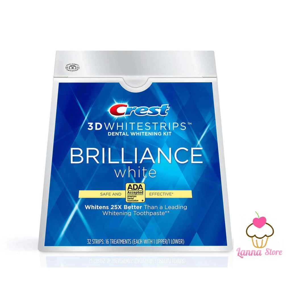 [1 GÓI LẺ ] Miếng dán trắng răng Crest 3D White - Mỹ ( Supreme Flexfit / Professional Effects / Glamorous / 1 hour ) - 3