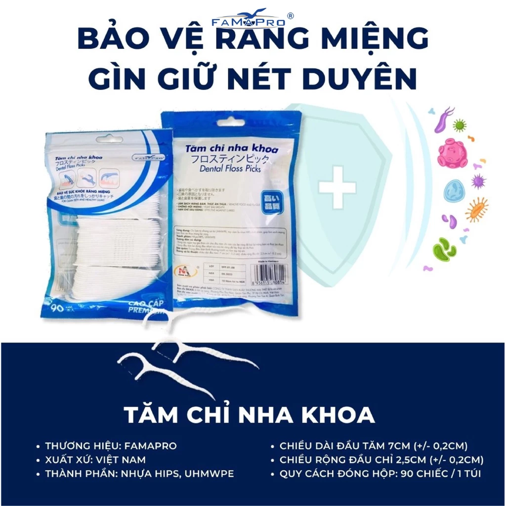 Tăm Chỉ nha khoa Famapro Cao Cấp - 3