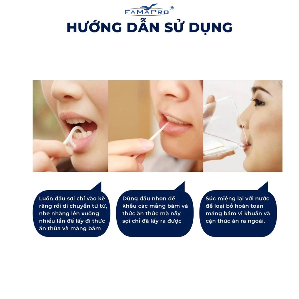 Tăm Chỉ nha khoa Famapro Cao Cấp - 4