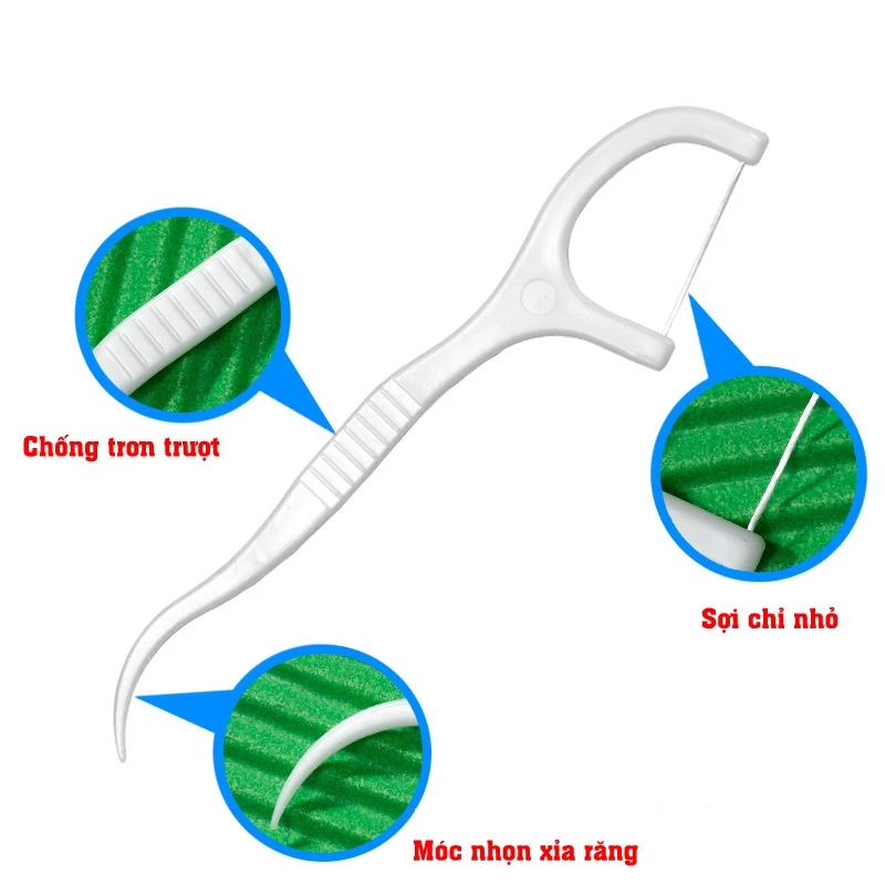 (Combo 3) Hộp 50 Cây Tăm Chỉ Nha Khoa P0377 - 3