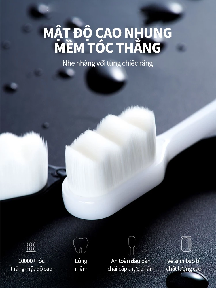 ICON Bàn chải đánh răng lông siêu mịn mềm mại (Tặng hộp đựng bàn chải) - 5