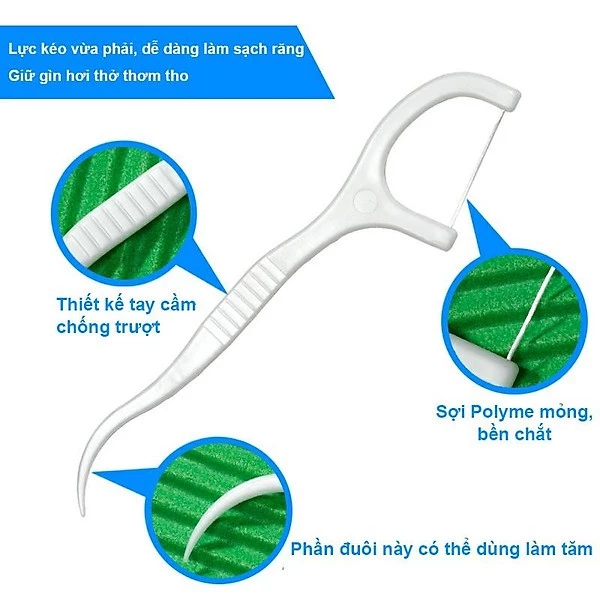 [Combo 30 Hộp] 30 Hộp 1500 Chiếc Tăm Chỉ Nha Khoa Tiệt Trùng, Tăm Nha Khoa Vệ Sinh Kẽ Răng Chuyên Dụng tamchinhakhoa - 4