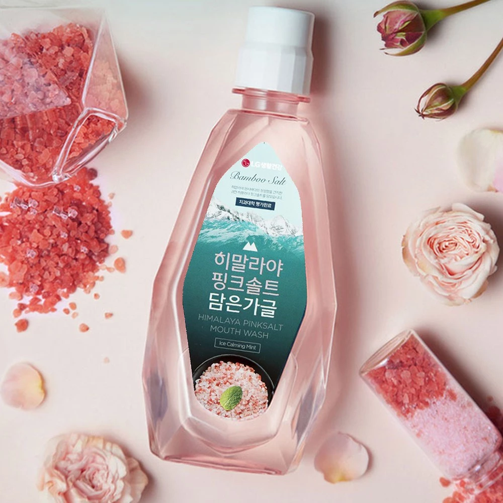 Nước Súc Miệng Muối Hồng Himalaya Bạc Hà Mát Dịu 760ml - 2