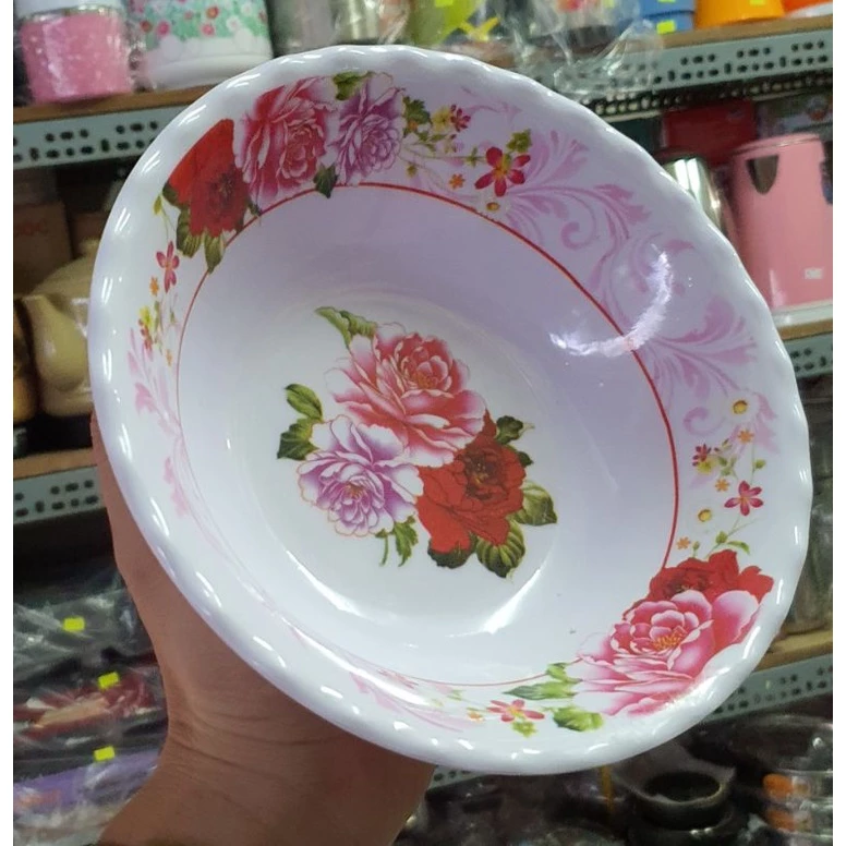 Tô - chén - dĩa melamine ( mica ) - set 10 cái