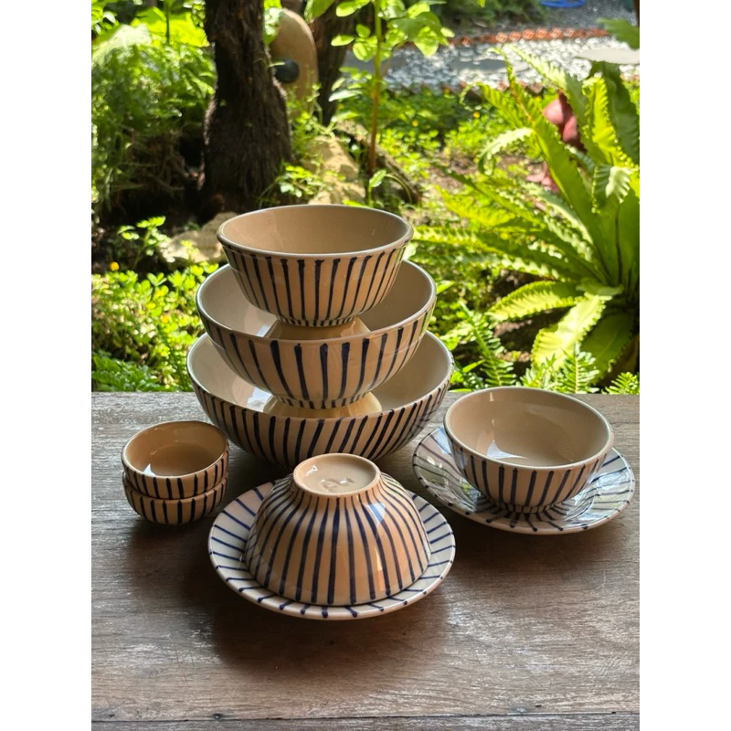 😊 Bạn hãy chọn 1 trong những sản phẩm😘 Tô, chén hay dĩa mẫu vẽ gốm Cao Lanh😉 - 2