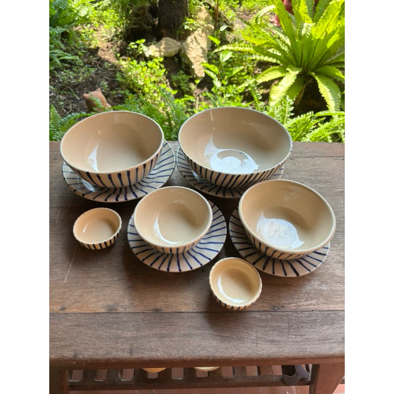 😊 Bạn hãy chọn 1 trong những sản phẩm😘 Tô, chén hay dĩa mẫu vẽ gốm Cao Lanh😉 - 3