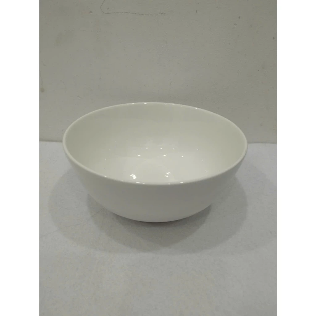 (mua 10 tặng 1 cùng loại) tô chén dĩa sứ trắng các size 18cm / 20cm / 23cm - 2