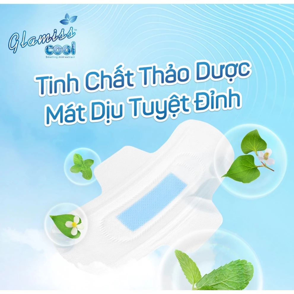 [QUÀ TẶNG KHÔNG BÁN] Gift 3 miếng băng vệ sinh Glamiss Cool Extra - 2