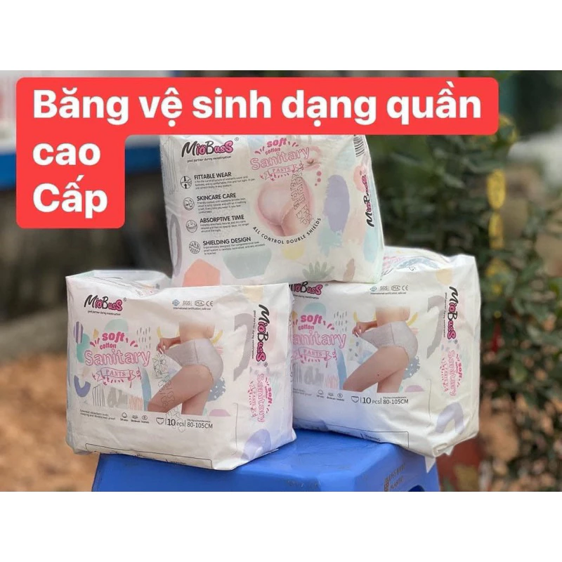 [ CÓ CHE TÊN ]50 BĂNG VỆ SINH QUẦN MIOBUSS FREESIZE TỪ 35KG-85kg MẶC THOẢI MÁI - 2
