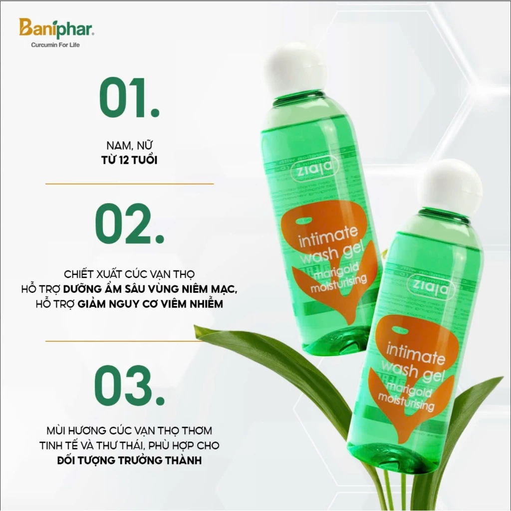 [LIVESTREAM] Dung Dịch Vệ Sinh Phụ Nữ Intimate ZIAJA Xuất Xứ Ba Lan Giúp Dưỡng Ẩm, Khử Mùi, Dung Tích 200ml - 3