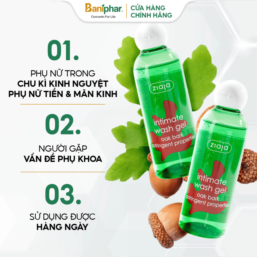 [LIVESTREAM] Dung Dịch Vệ Sinh Phụ Nữ Intimate ZIAJA Xuất Xứ Ba Lan Giúp Dưỡng Ẩm, Khử Mùi, Dung Tích 200ml - 6