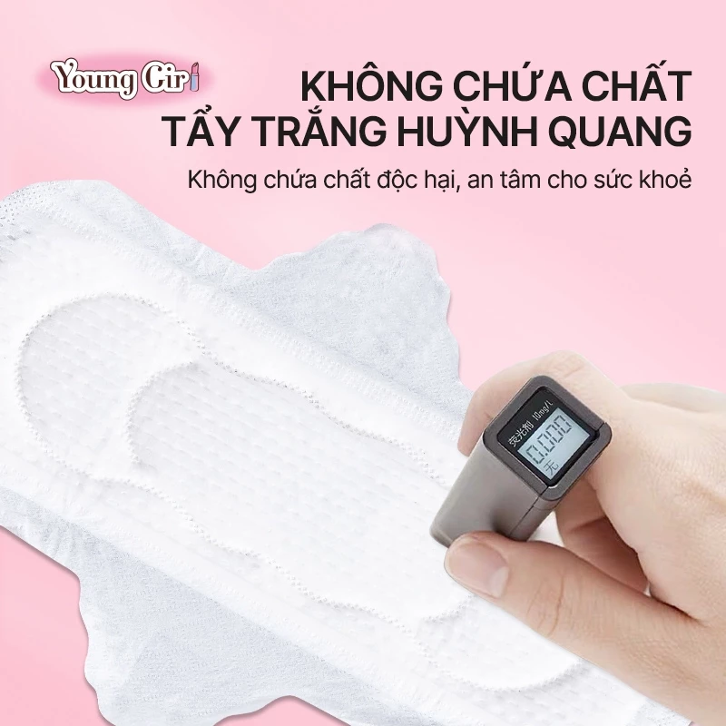 [Combo 5 gói] Băng Vệ Sinh UUcare Singapore Young Girl Kháng Khuẩn 24cm 16 Miếng - 4