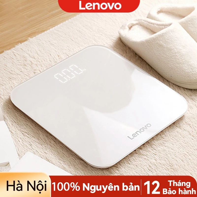 Cân Điện Tử Sức Khỏe Lenovo Chịu Tải 180KG Màn Hình Số LED Cân Chính Xác Thiết Kế Nhỏ Gọn Cho Gia Đình