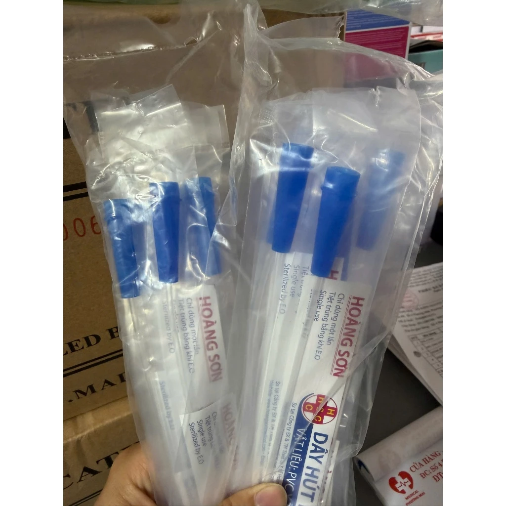 Dây hút đờm, nhớt Hoàng Sơn đủ các số - 2