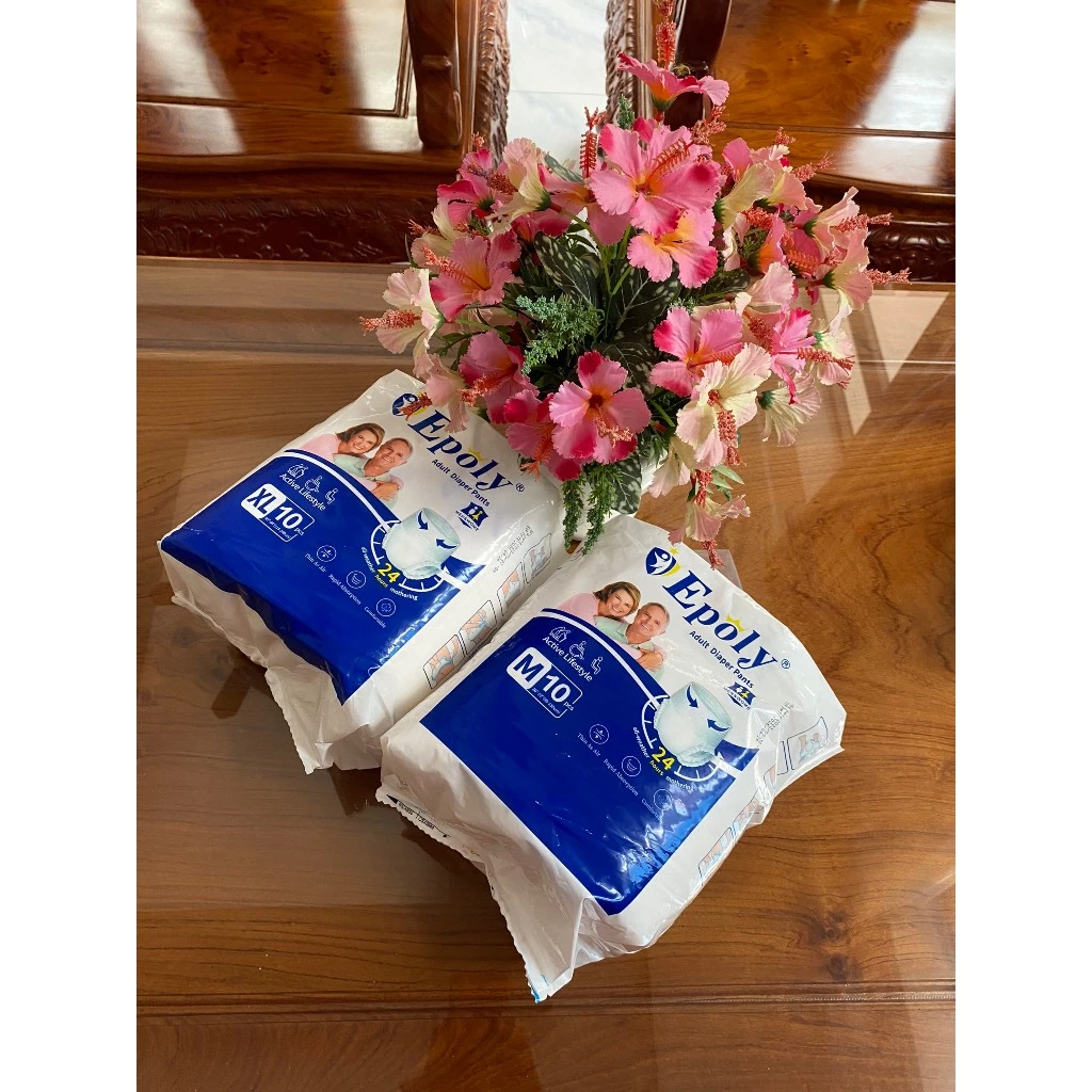 Bỉm quần người già Epoly / IPALY chất lượng giá tốt combo 30 miếng M-L-XL - 4