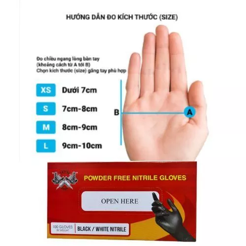 ( Hàng Loại 1 ) Găng tay y tế, bao tay không bột màu trắng siêu dai, khó rách chuyên dùng trong Spa, Thẩm mỹ viện - 2