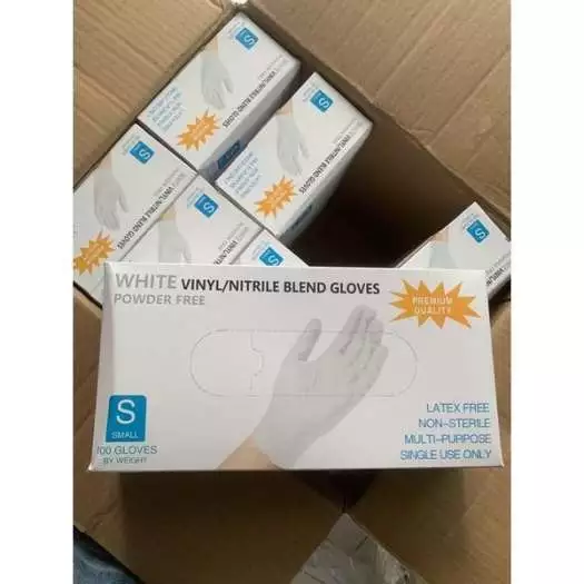 ( Hàng Loại 1 ) Găng tay y tế, bao tay không bột màu trắng siêu dai, khó rách chuyên dùng trong Spa, Thẩm mỹ viện - 3