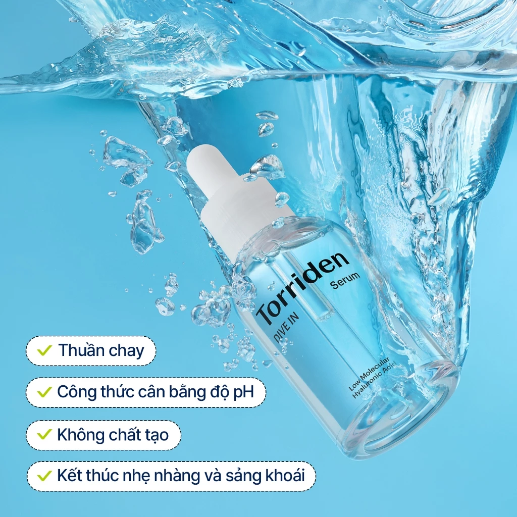 [Torriden Chính hãng] Serum DIVE IN chứa Hyaluronic Acid, 50ml, 50ml+50ml, Serum - 5