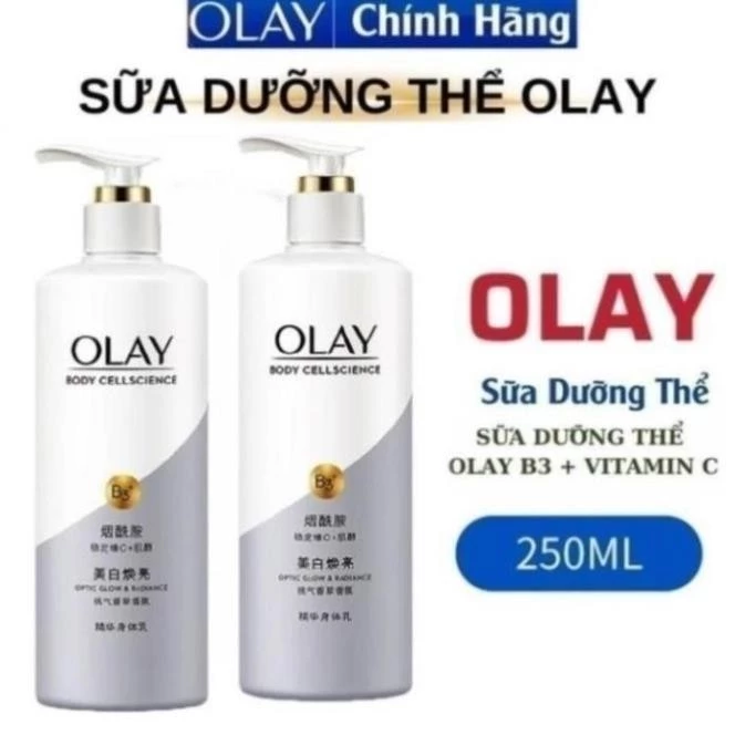 Sữa Dưỡng Thể Hỗ Trợ Làm Trắng Da Olay B3 Vitamin C Bright Ultra Whitening 250ml - 4
