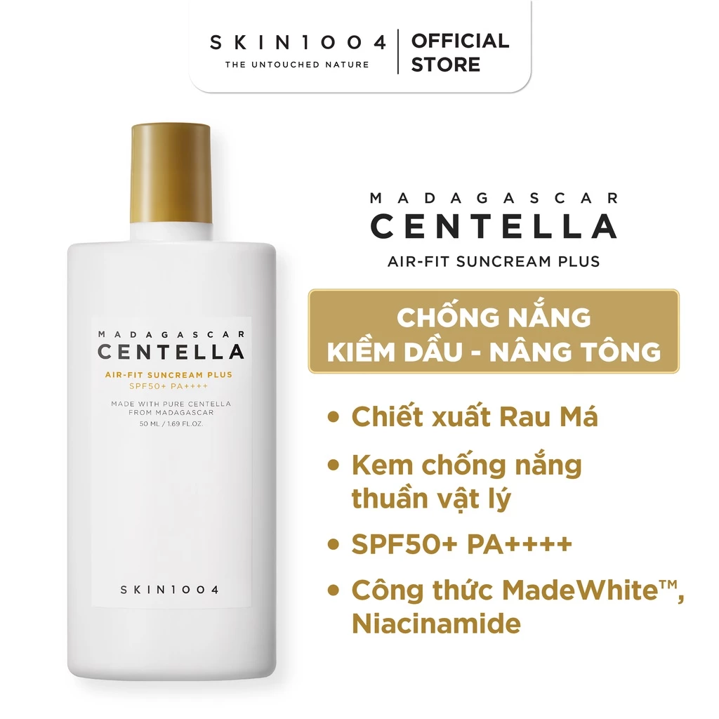Kem chống nắng vật lí SKIN1004 Madagascar Centella Air-Fit SunCream Plus SPF50+ PA++++ 50ml - 3