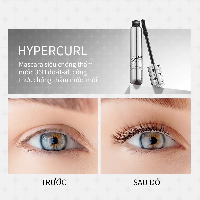 Mascara ZEESEA kháng nước lâu trôi 36h chống nhòe chuốt mi cong vút và dài hơn - 3