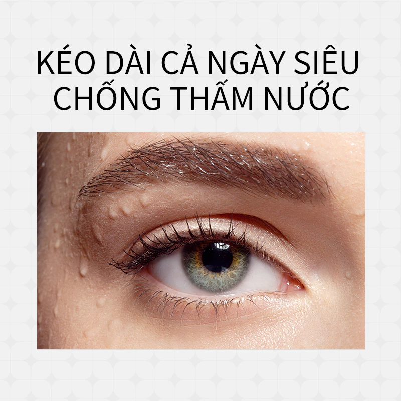 Mascara ZEESEA kháng nước lâu trôi 36h chống nhòe chuốt mi cong vút và dài hơn - 5