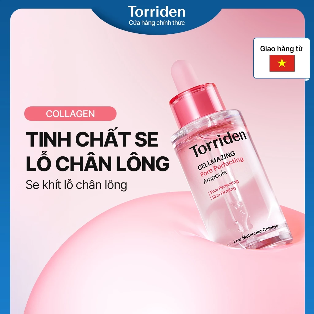 [Torriden Chính hãng] Tinh chất chăm sóc lỗ chân lông hoàn hảo CELLMAZING, 30ml, Ampoule
