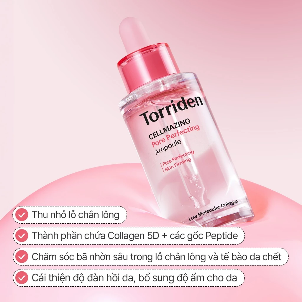 [Torriden Chính hãng] Tinh chất chăm sóc lỗ chân lông hoàn hảo CELLMAZING, 30ml, Ampoule - 3