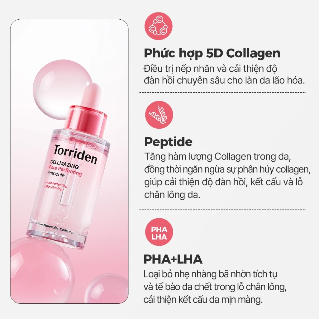 [Torriden Chính hãng] Tinh chất chăm sóc lỗ chân lông hoàn hảo CELLMAZING, 30ml, Ampoule - 6