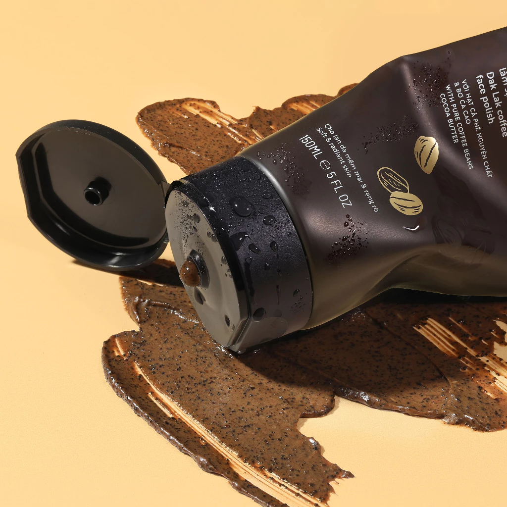 Tẩy da chết mặt cà phê Đắk Lắk Cocoon cho làn da mềm mại & rạng rỡ 150ml - 2