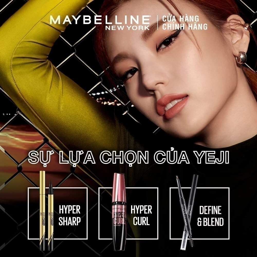 Mascara Dài Mi và Cong Mi Maybelline New York Hyper Curl Waterproof Chuốt Mi Đen Hiệu Quả Không Lem Không Trôi 9.2ml - 5