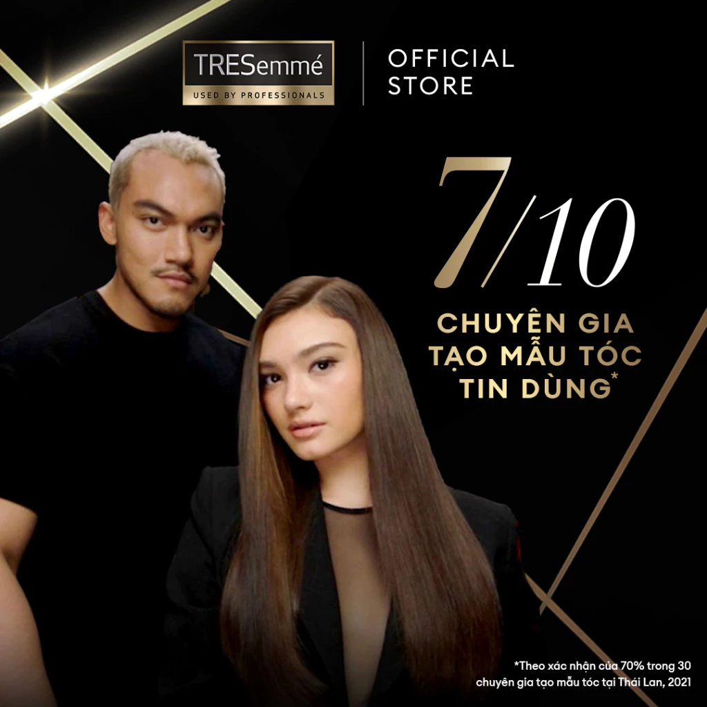 Combo Dầu Gội Và Dầu Xả TRESemmé Keratin Smooth Cho Tóc Khô Xơ Rối Vào Nếp Suôn Mượt 640g, 620g - 6