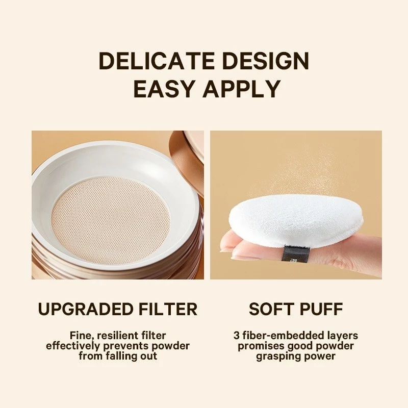 Phấn phủ kiềm dầu PERFECT DIARY chống thấm nước kiểm soát dầu lên đến 12h với 3 màu tùy chọn 7g - 5