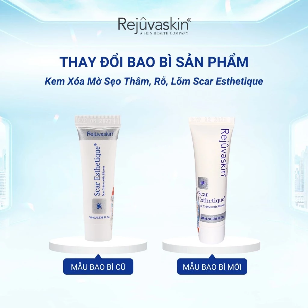 Kem Xóa Sạch Sẹo Thâm, lấp đầy Sẹo Rỗ, Sẹo Lõm Scar Esthetique 10ml của Rejuvaskin - 5