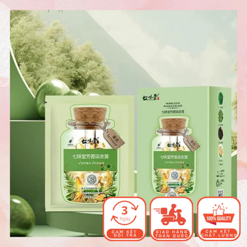 [Combo 4 Hộp (40 Gói) + Tặng 2 gói dưỡng tóc protein] Dầu Gội Phủ Bạc Tmz2356 Chiết Xuất Từ Thảo Dược Giúp Đổi Màu Tóc - 3