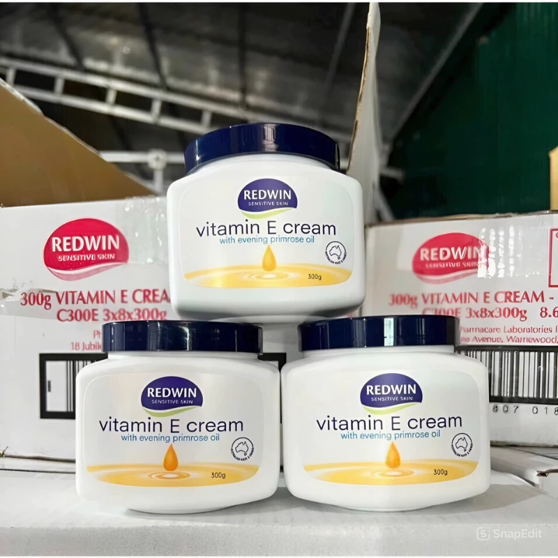 Kem dưỡng Redwin Vitamin E Cream 300g Úc chính hãng giúp dưỡng ẩm, khô da, nứt nẻ - 2