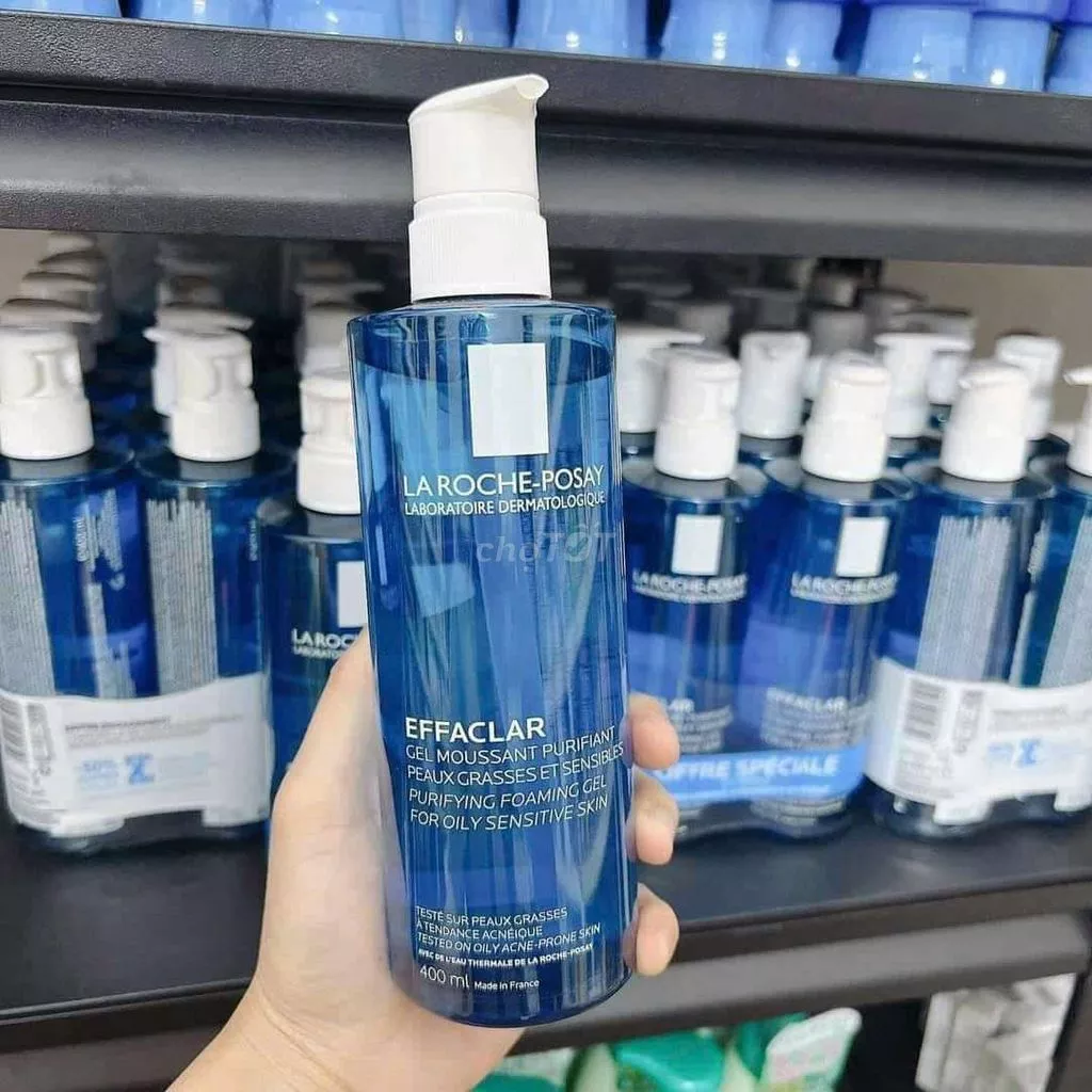 Gel rửa mặt cho da dầu nhạy cảm La Roche Posay Gel 200ml - 400ml hàng nhập khẩu Pháp 100% - 2
