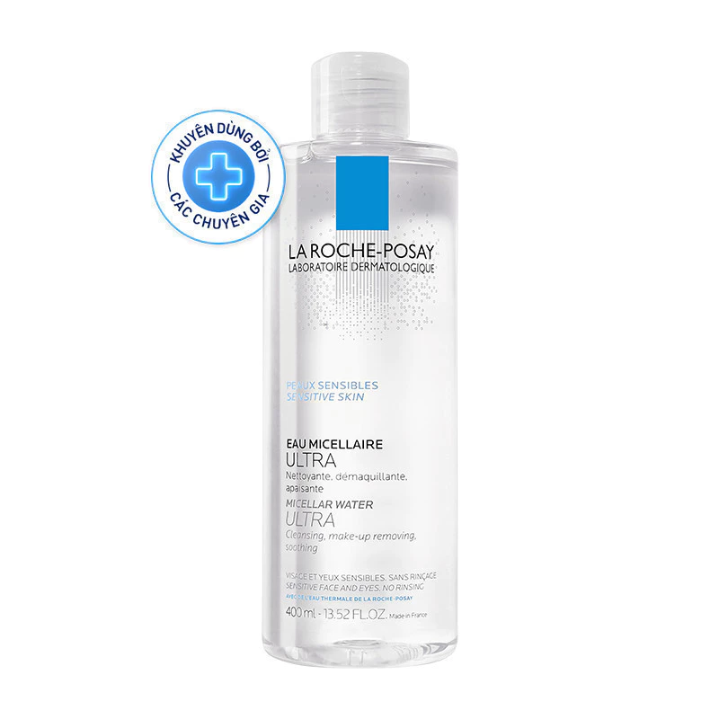 Nước tẩy trang làm sạch sâu cho da nhạy cảm La Roche-Posay Micellar Water Sensitive Skin 400ml - 3