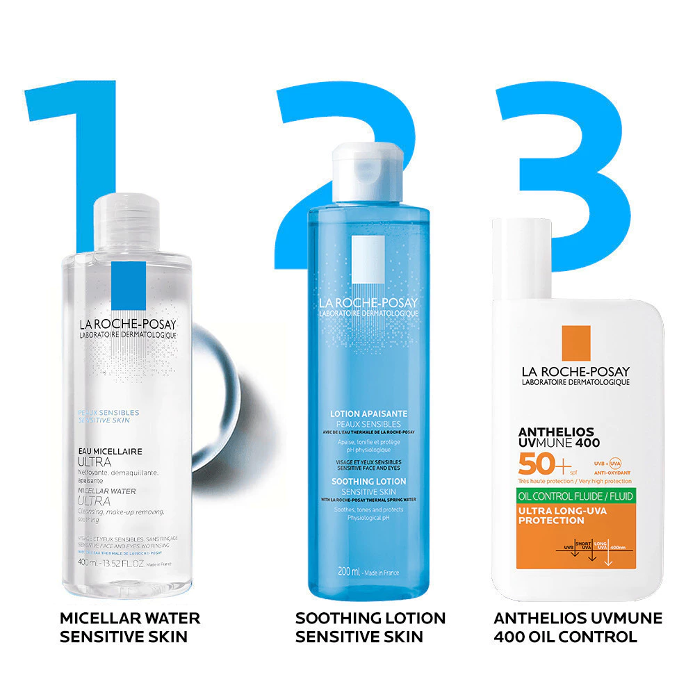 Nước tẩy trang làm sạch sâu cho da nhạy cảm La Roche-Posay Micellar Water Sensitive Skin 400ml - 6