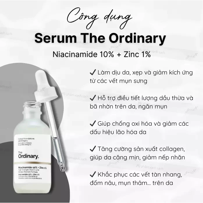 Tinh chất The Ordinary Niacinamide 10% + Zinc 1% Vs The Ordinary AHA 30% + BHA 2% 30ml - 4