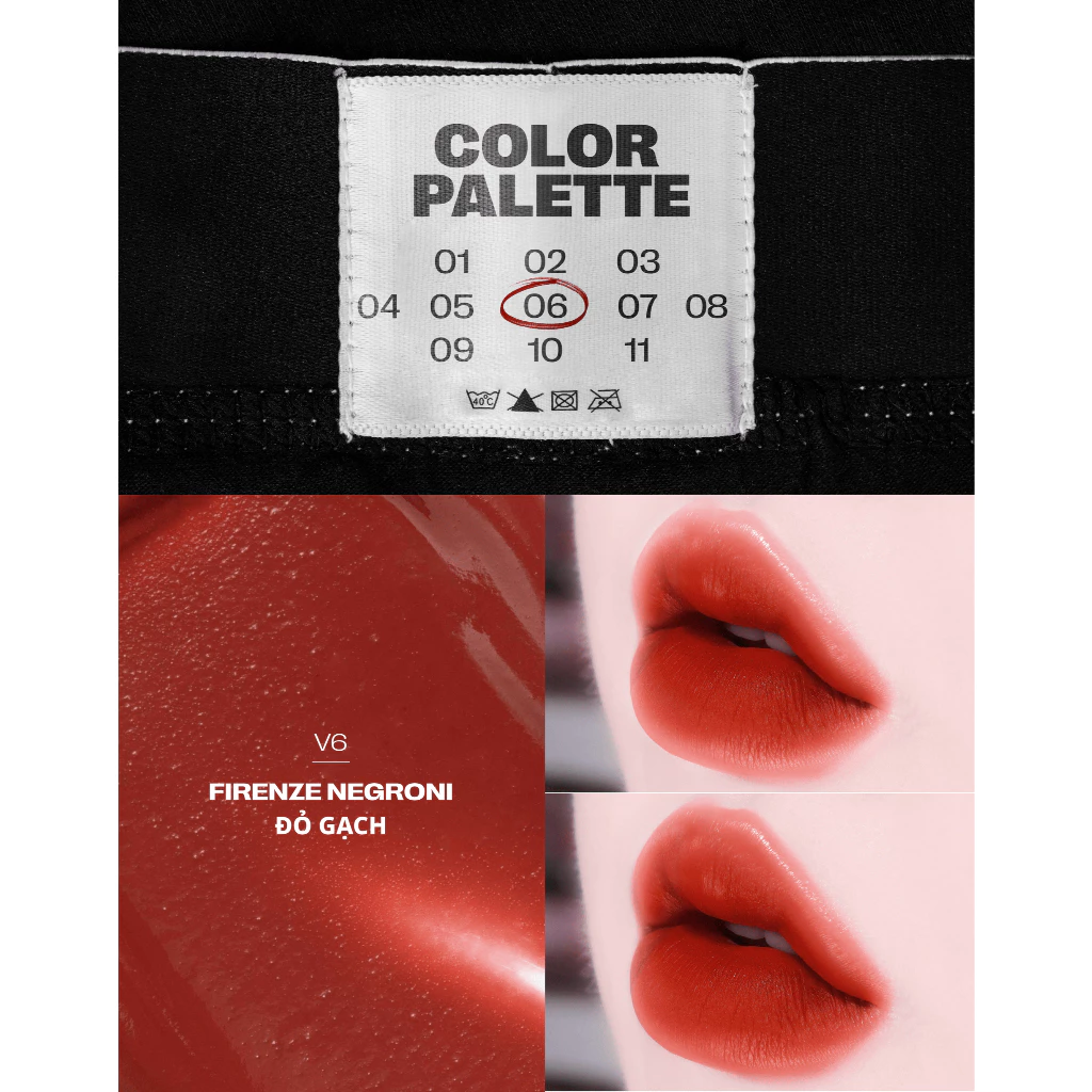 [V6 PUFFER/ V6 BLUE DREAM] Son Kem Lì Merzy The First Velvet Tint 3.8g - 2