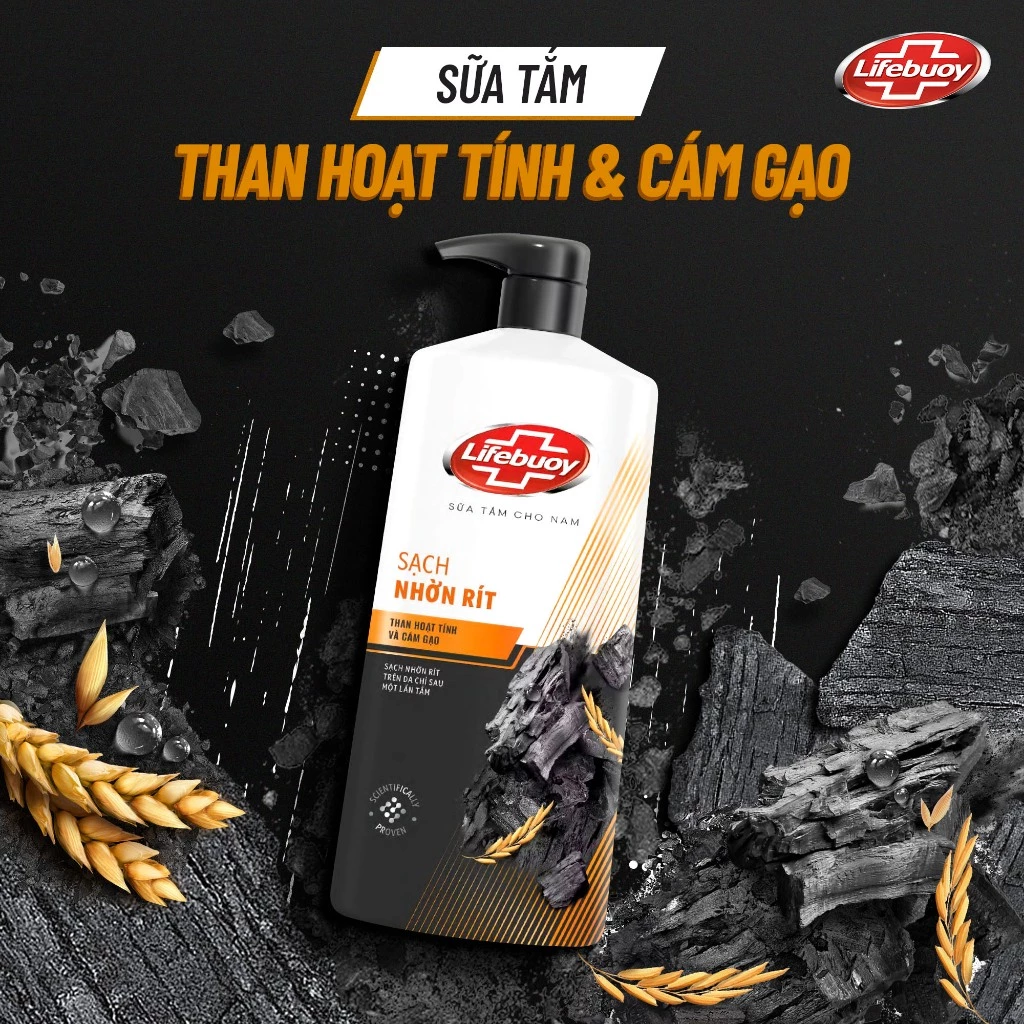 Sữa Tắm Lifebuoy 800gr Detox Và Sạch Sâu Khỏi Bụi Mịn Pm2.5 Detox 100% Từ Thiên Nhiên Diệt Khuẩn - 2