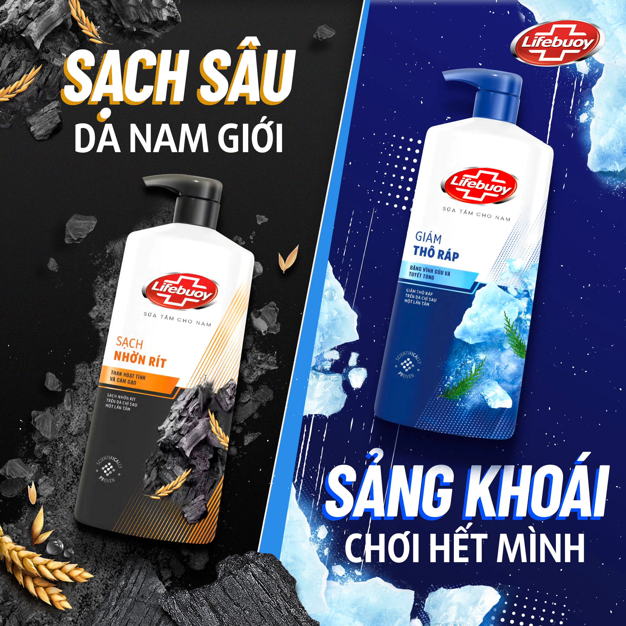 Sữa Tắm Lifebuoy 800gr Detox Và Sạch Sâu Khỏi Bụi Mịn Pm2.5 Detox 100% Từ Thiên Nhiên Diệt Khuẩn - 5