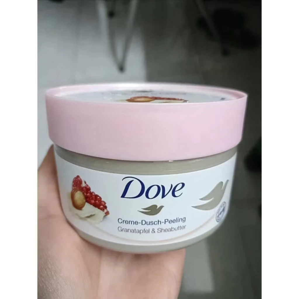 Kem Tẩy Tế Bào Chết Dove Lựu Đỏ Sáng Mịn, Chăm Da Dưỡng Trắng Da Hiệu Quả 298g - 6
