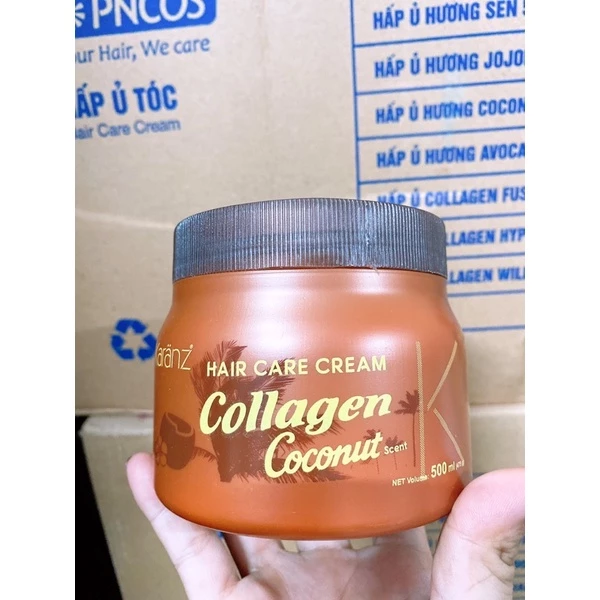 Kem ủ tóc KARANZ 900G Collagen giúp tái tạo làn tóc óng ả phục hồi tóc hư tổn - 4